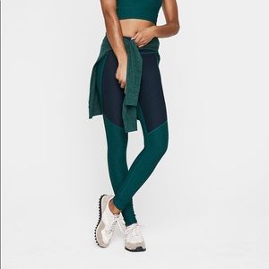 Outdoor voices tri tone warm up legging
